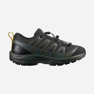 Kids' Salomon XA PRO V8 Trail Running Shoes Black | SA67154-462