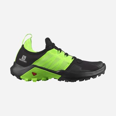 Men's Salomon MADCROSS Trail Running Shoes Black/Green | SA50261-726