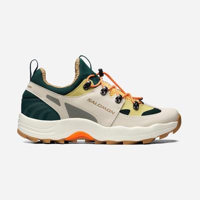 Men's Salomon RAID WIND Sneakers Deep Green/Orange | SA95473-512