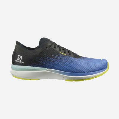 Men's Salomon SONIC 4 Accelerate Running Shoes Blue/White | SA57086-620