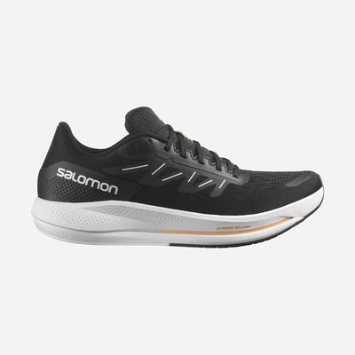 Men's Salomon SPECTUR Running Shoes Black/White/Orange | SA34816-978