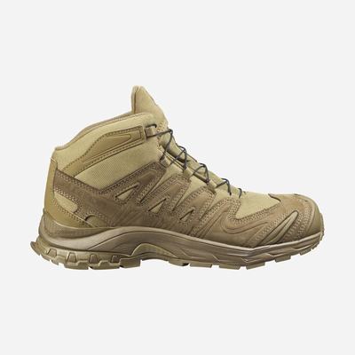 Men's Salomon XA FORCES MID Tactical Boots Brown | SA30875-437