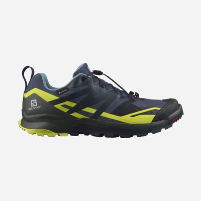 Men's Salomon XA ROGG 2 GORE-TEX Trail Running Shoes Indigo | SA96201-265