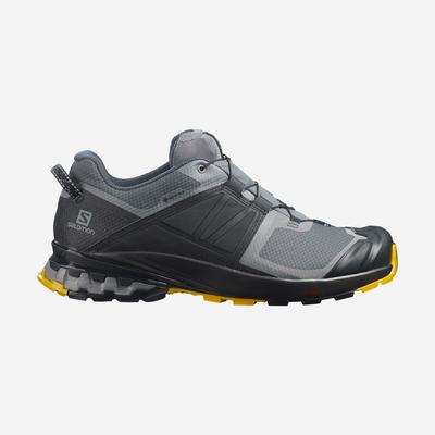 Men's Salomon XA WILD GORE-TEX Hiking Shoes Grey/Black | SA01534-308