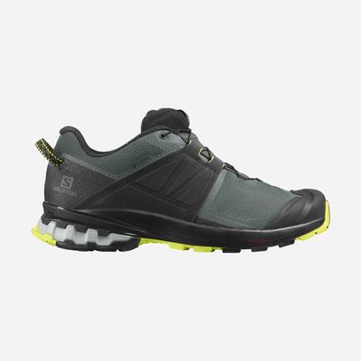 Men's Salomon XA WILD GORE-TEX Hiking Shoes Green/Black | SA73584-058