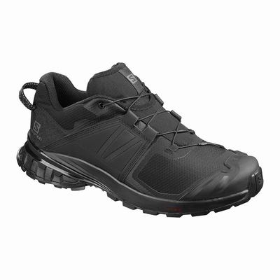 Men's Salomon XA WILD Trail Running Shoes Black | SA07682-481