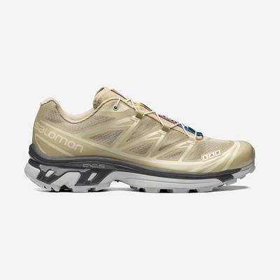 Men's Salomon XT-6 CLEAR Sneakers Light Brown | SA73015-546