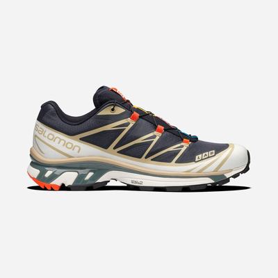 Men's Salomon XT-6 Sneakers Red Orange | SA98746-362