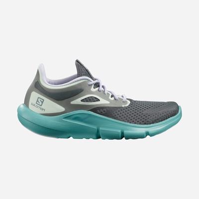 Women's Salomon PREDICT MOD Running Shoes Grey/Purple | SA29145-436