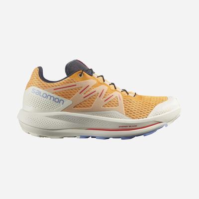 Women's Salomon PULSAR TRAIL Trail Running Shoes Orange/Light Yellow | SA95207-012