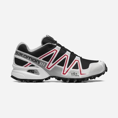 Women's Salomon SPEEDCROSS 3 GRADIENT Sneakers Black/White | SA85103-413