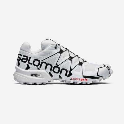 Women's Salomon SPEEDCROSS OFFROAD Sneakers White/Black/White | SA15064-596