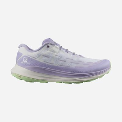 Women's Salomon ULTRA GLIDE Trail Running Shoes Lavender/White/Green | SA75326-973