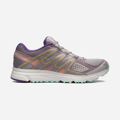 Women's Salomon X-MISSION 3 Sneakers Grey/Rose | SA35061-754